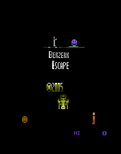 Berzerk Escape by Out of Gas Title Screen
